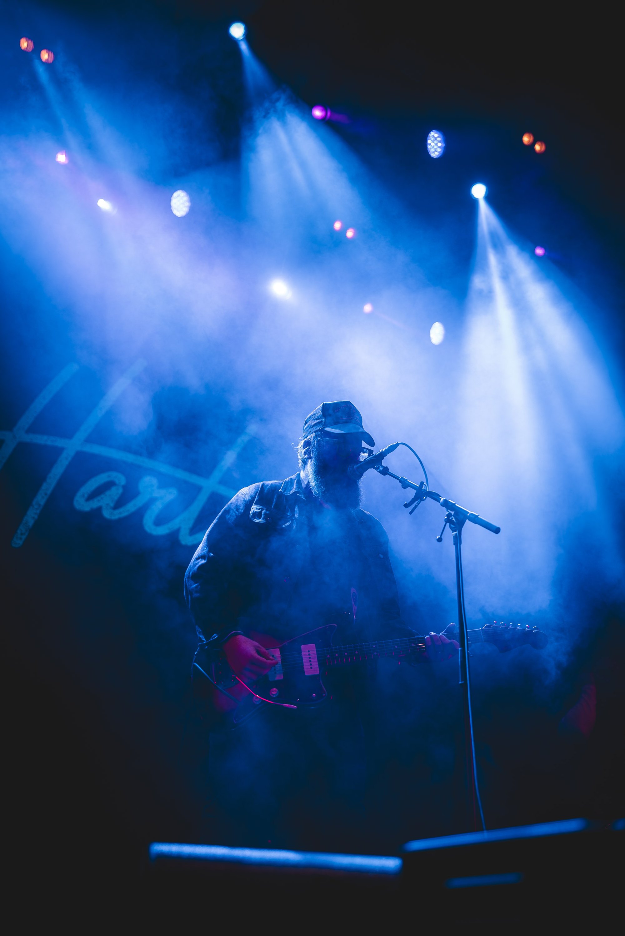 Ludwig Hart on stage at Alive Festival